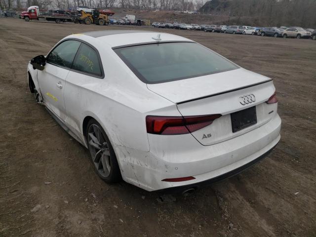 2019 AUDI A5 PREMIUM WAUTNAF57KA050217