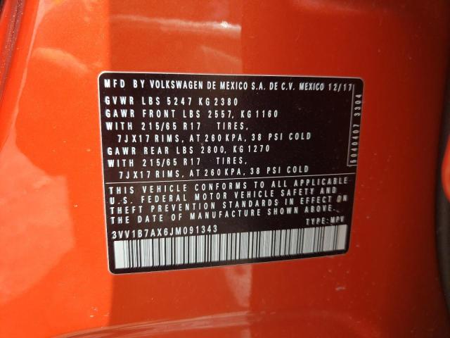 Фото: 3VV1B7AX6JM091343 - 10