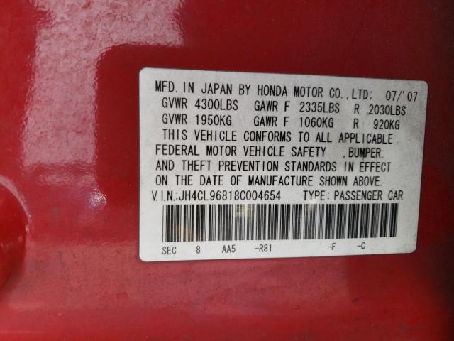 Фото: JH4CL96818C004654 - 10