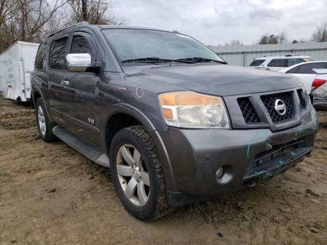 Salvage cars for sale from Copart Windsor, NJ: 2008 Nissan Armada SE
