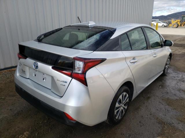 2020 TOYOTA PRIUS LE JTDL9RFU4L3014715