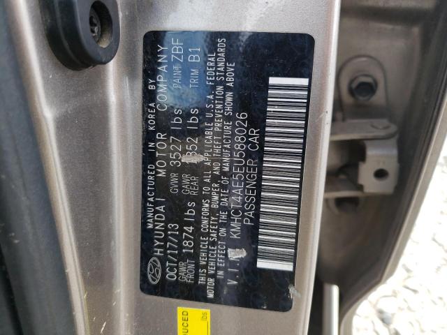 KMHCT4AE5EU588026 Hyundai ACCENT GLS