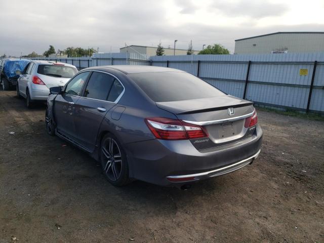 1HGCR2F53GA040290 Honda Accord Spo 2016. Фото: 2