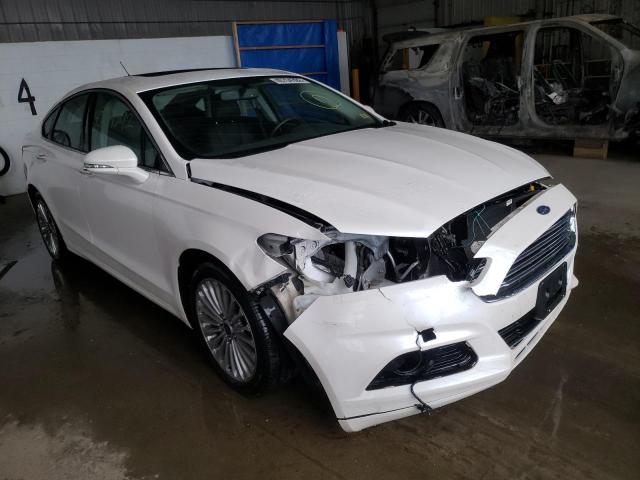 Salvage cars for sale from Copart Candia, NH: 2014 Ford Fusion Titanium