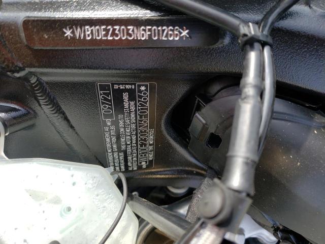 2022 BMW UK WB10E2303N6F01266