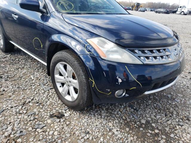 VIN 1GCGSAEAXF1262630 2007 NISSAN MURANO no.9