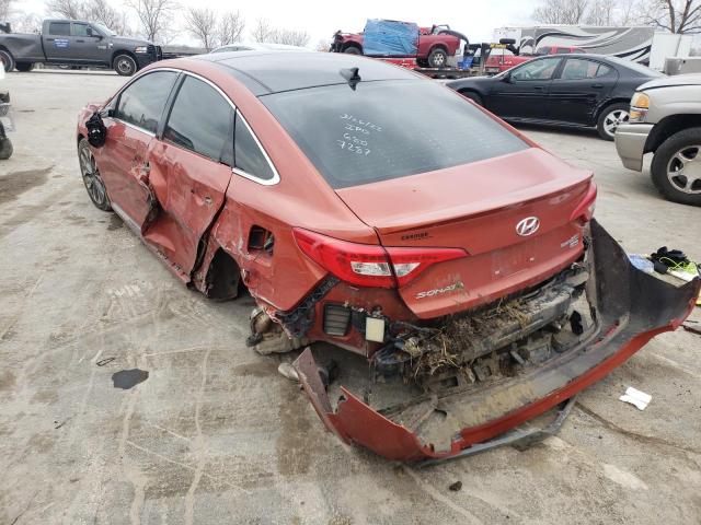 2015 HYUNDAI SONATA SPO 5NPE34AB5FH137287