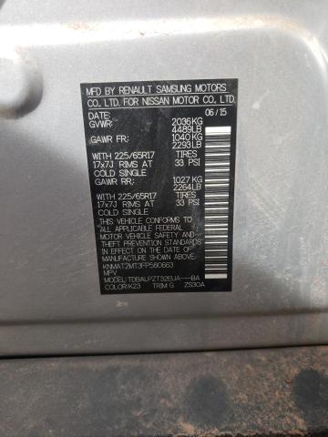 2015 NISSAN ROGUE S KNMAT2MT3FP580663