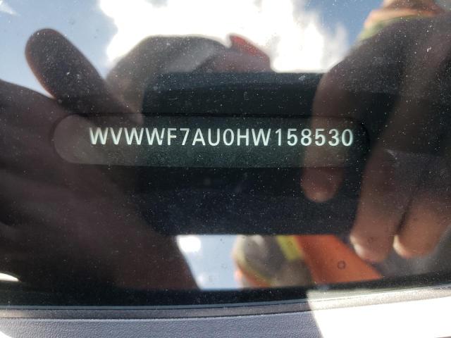 2017 VOLKSWAGEN GOLF R WVWWF7AU0HW158530