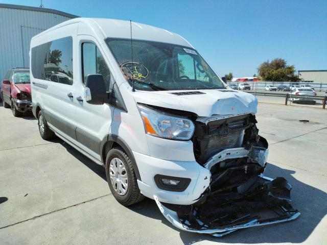 Salvage cars for sale from Copart Sacramento, CA: 2020 Ford Transit T
