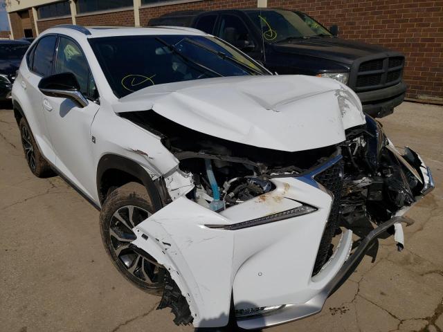 Salvage cars for sale from Copart Wheeling, IL: 2017 Lexus NX 200T BA