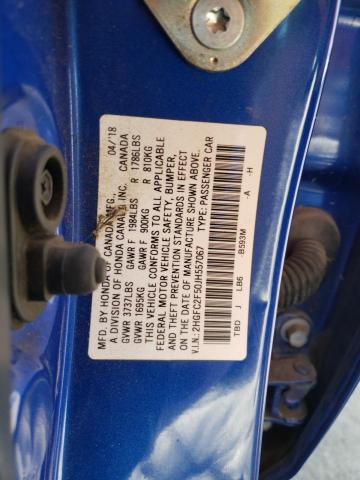 2018 HONDA CIVIC LX 2HGFC2F50JH557067
