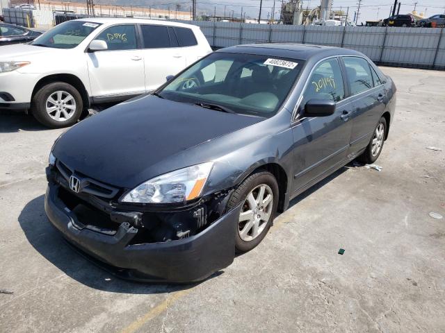 1HGCM66565A056437 Honda Accord Ex 2005. Фото: 1