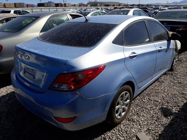 KMHCT4AE8EU656710 Hyundai Accent Gls 2014. Фото: 3