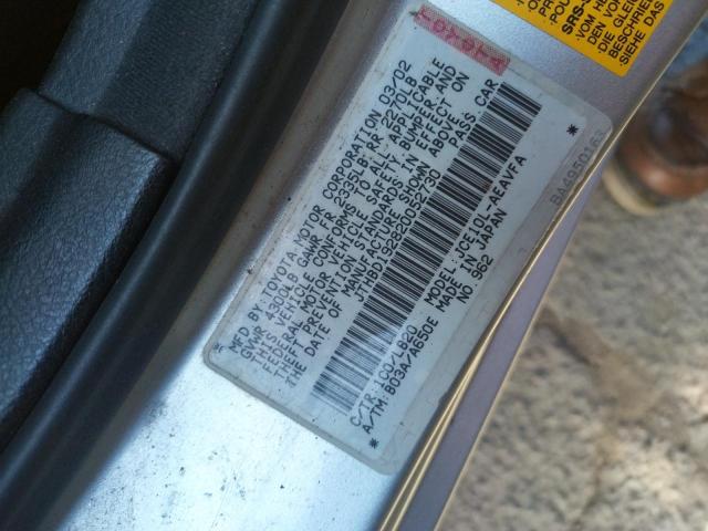 Фото: JTHBD192820052730 - 10