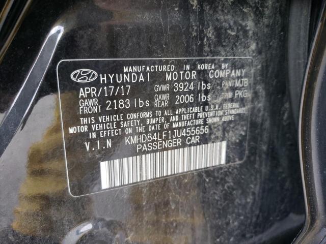 VIN 3VWC57BU2MM027157 2018 HYUNDAI ELANTRA no.10