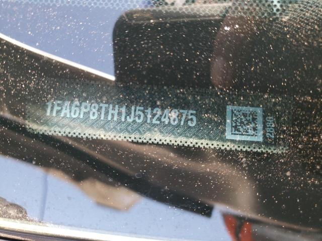 1FA6P8TH1J5124875 Ford Mustang 2018. Фото: 9