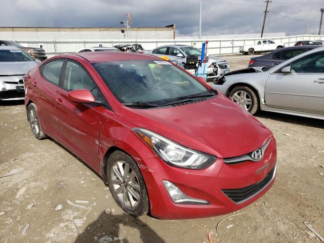 KMHDH4AE7FU357636 Hyundai Elantra Se 2015