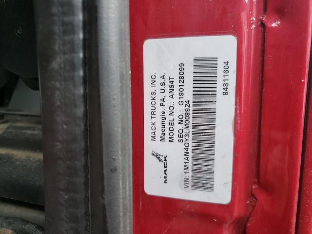 1M1AN4GY3LM008924 Mack Anthem 2020. Фото: 9