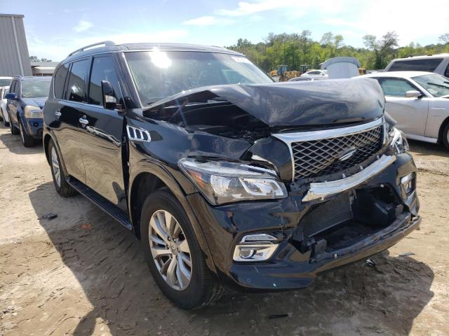Salvage cars for sale at Jacksonville, FL auction: 2016 Infiniti QX80
