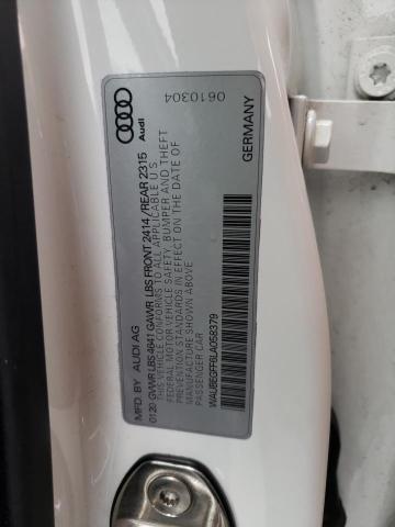 2020 AUDI A3 S-LINE WAUBEGFF6LA058379