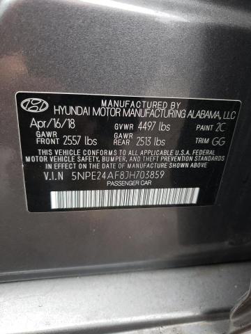 5NPE24AF8JH703859 Hyundai Sonata Se 2018. Фото: 9