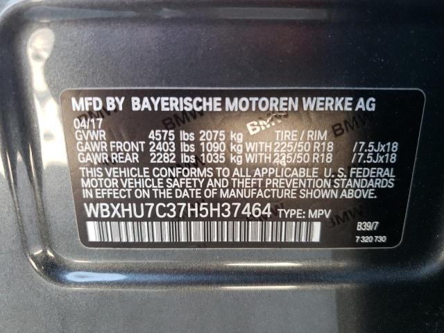 WBXHU7C37H5H37464 Bmw X1 Sdrive2 2017. Фото: 9