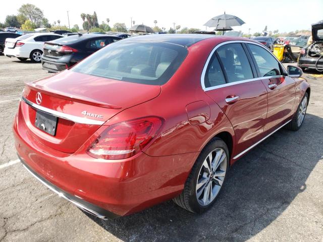 WDDWF4KB9JR319477 Mercedes-Benz C 300 4Mat 2018. Фото: 3