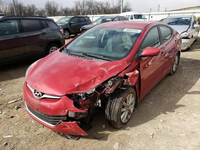 KMHDH4AE7FU357636 Hyundai Elantra Se 2015. Фото: 1