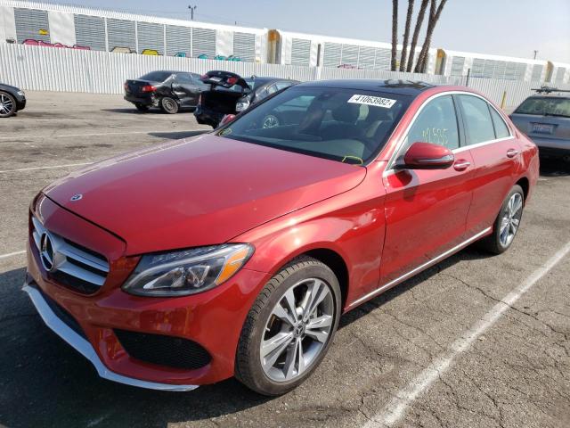 WDDWF4KB9JR319477 Mercedes-Benz C 300 4Mat 2018. Фото: 1
