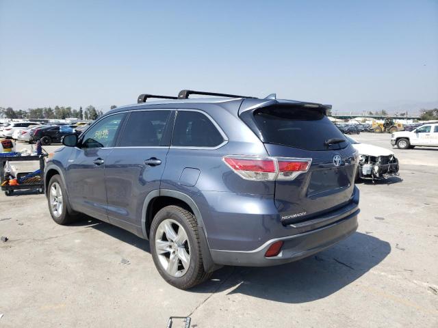 5TDDCRFHXFS007540 Toyota Highlander 2015. Фото: 2