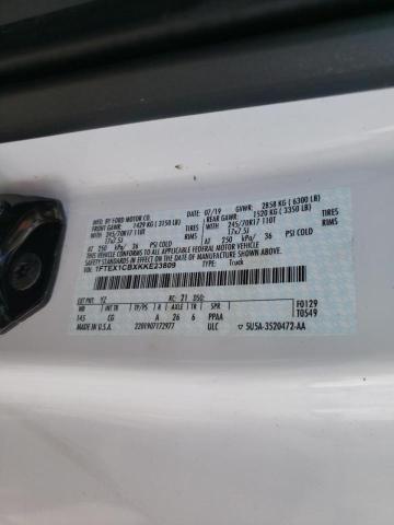 2019 FORD F-150 1FTEX1CBXKKE23809