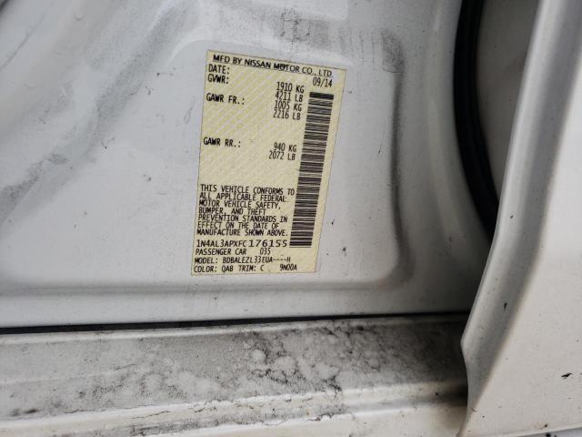 2015 NISSAN ALTIMA 2.5 1N4AL3APXFC176155