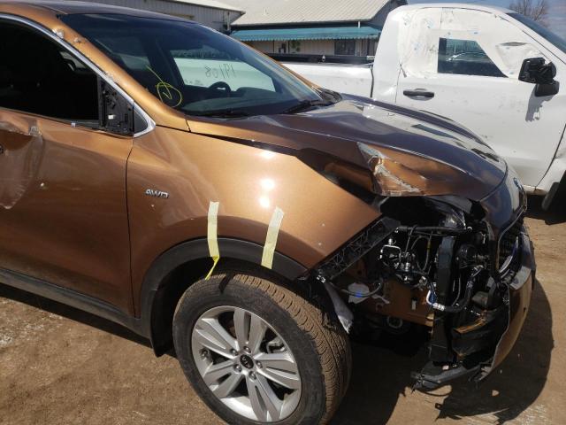 VIN 3C4NJDBN1RT152176 2017 KIA SPORTAGE no.9