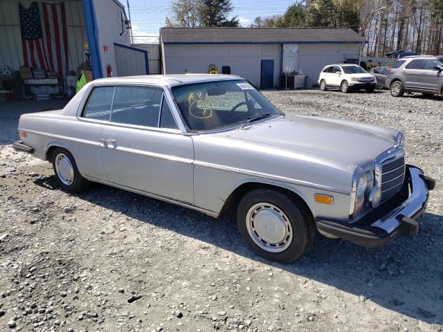 Salvage cars for sale from Copart Mebane, NC: 1975 Mercedes-Benz 280C