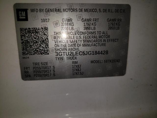 3GTU2LEC5JG184428 Gmc Sierra K15 2018. Фото: 9
