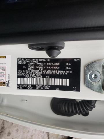 2022 TOYOTA 4RUNNER LI JTEKU5JR1N6000208