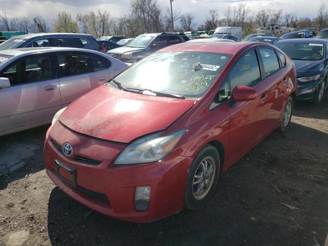 JTDKN3DU6A0007254 Toyota Prius 2010. Фото: 1