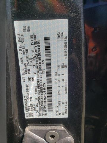 2017 FORD ESCAPE SE 1FMCU0G90HUB36022