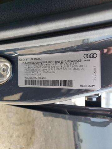 2018 AUDI A3 PREMIUM WAUAUGFFXJ1038261
