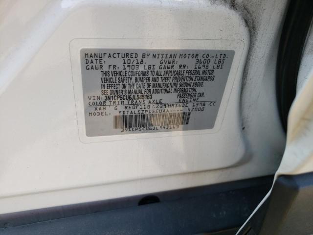 2018 NISSAN KICKS S 3N1CP5CU6JL545163