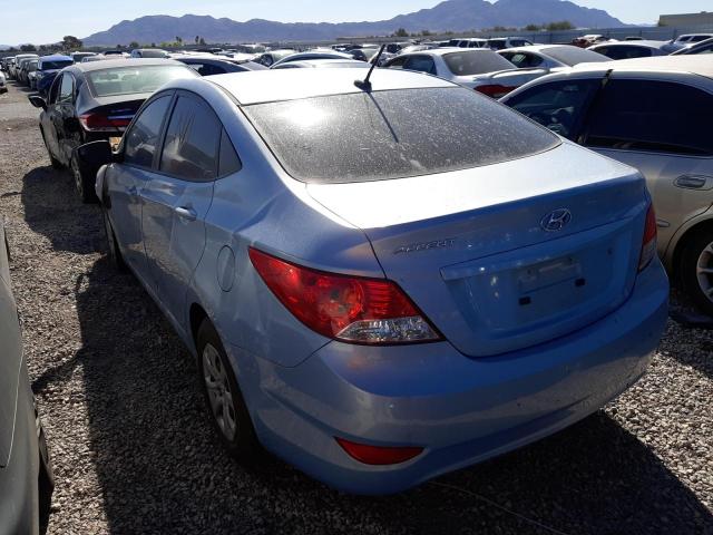 KMHCT4AE8EU656710 Hyundai Accent Gls 2014. Фото: 2