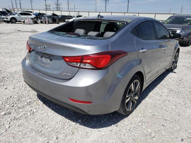 KMHDH4AE0EU052297 Hyundai Elantra Se 2014. Фото: 3
