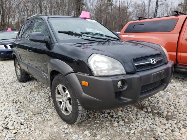 Salvage cars for sale from Copart Candia, NH: 2005 Hyundai Tucson GLS