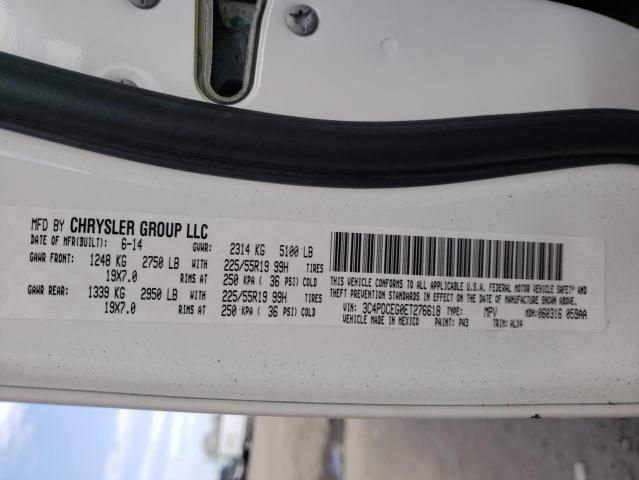 3C4PDCEG0ET276618 Dodge Journey R/t