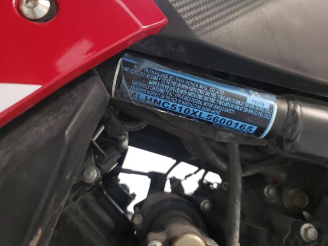 2020 HONDA CBR300 R MLHNC510XL5600165