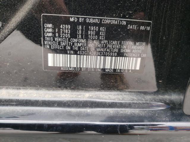 4S3GTAD63K3705998 Subaru Impreza Pr 2019. Фото: 9
