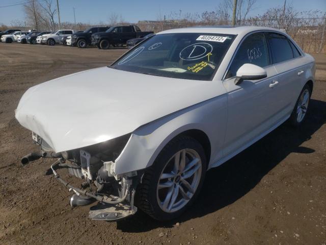2018 AUDI A4 TECHNIK WAUCNAF49JN010042