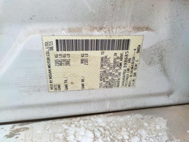 2016 NISSAN MAXIMA 1N4AA6AP8GC398685