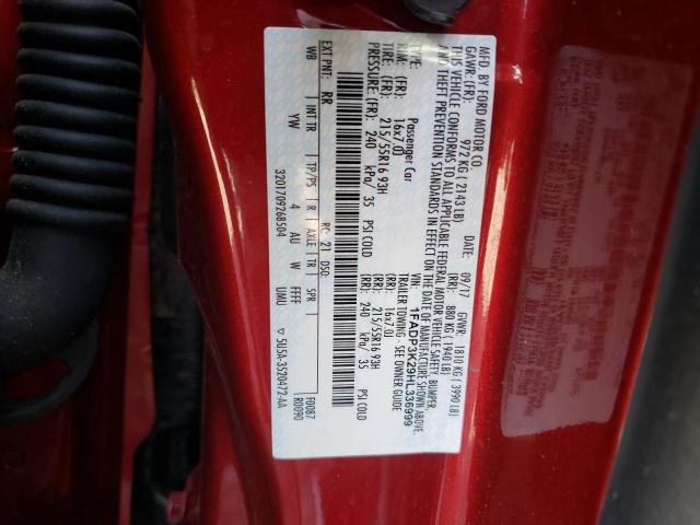 2017 FORD FOCUS SE 1FADP3K29HL336999